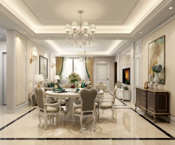 European Style Dining Room-ID:353979118