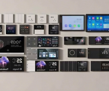 Modern Switch Socket Panel-ID:262890101