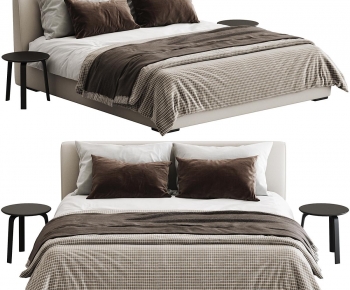 Modern Double Bed-ID:164318082