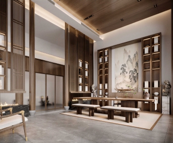New Chinese Style Tea House-ID:655699978