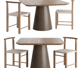 Modern Dining Table And Chairs-ID:699964056