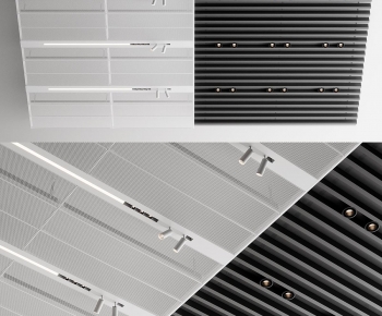 Modern Suspended Ceiling-ID:495095974