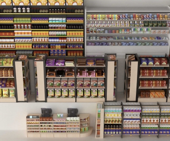 Modern Supermarket Shelf-ID:708688023