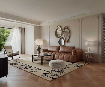 French Style A Living Room-ID:118518119