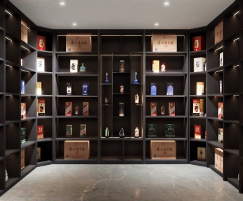 Modern Wine Cellar/Wine Tasting Room-ID:198230986