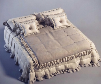 French Style Double Bed-ID:998709235