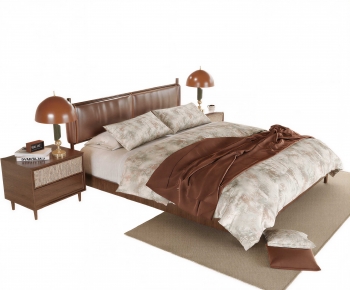 Modern Double Bed-ID:161624919
