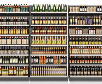 Modern Supermarket Shelf-ID:215732105