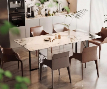 Modern Dining Table And Chairs-ID:853502992