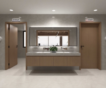 Modern Public Toilet-ID:364110955