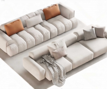 Modern Three-seat Sofa-ID:798911096