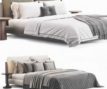 Modern Double Bed-ID:116019963