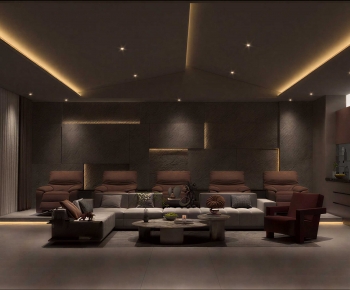 Modern Audiovisual Room-ID:971951964