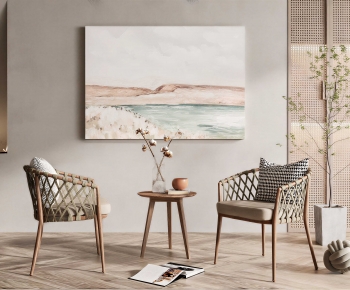 Wabi-sabi Style Lounge Chair-ID:506082069