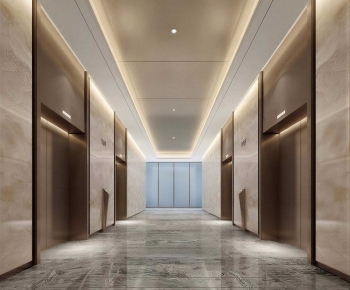 Modern Corridor/elevator Hall-ID:320694922