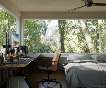 Nordic Style Bedroom-ID:128452061