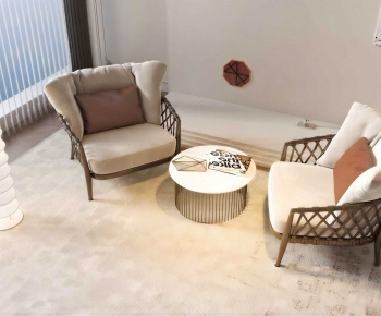 Modern Single Sofa-ID:881017927