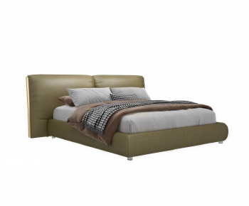 Modern Double Bed-ID:275413042