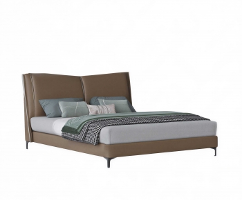 Modern Double Bed-ID:946757085