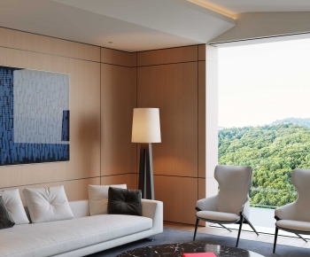 Modern A Living Room-ID:661961085