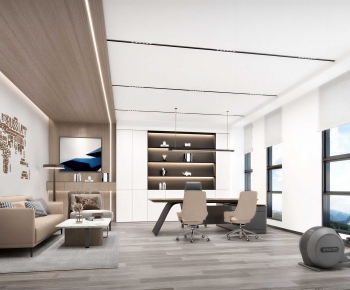 Modern Manager's Office-ID:365978003