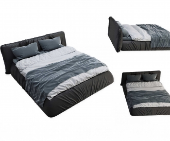 Modern Double Bed-ID:645524027