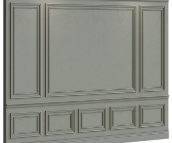 Simple European Style TV Wall-ID:476244935