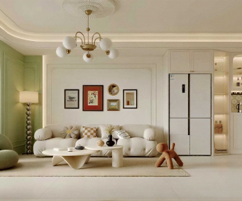 French Style A Living Room-ID:431510937