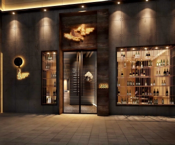 Industrial Style Facade Element-ID:924731972