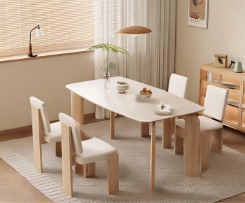 Modern Dining Table And Chairs-ID:182127003