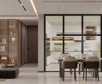 Modern A Living Room-ID:607319122