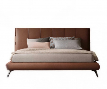 Modern Double Bed-ID:210855967