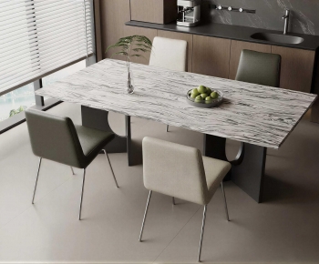Modern Dining Table And Chairs-ID:290188079