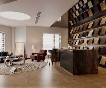 Modern Exhibition Hall-ID:825465923