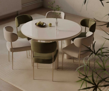 Modern Dining Table And Chairs-ID:459376108