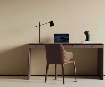 Modern Computer Desk And Chair-ID:298839096