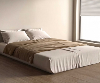 Modern Double Bed-ID:402261024