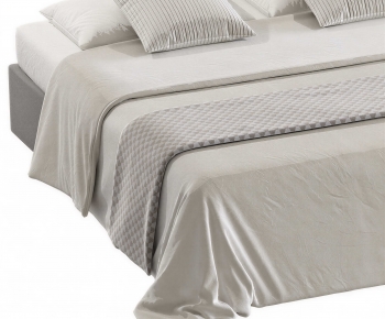 Modern Double Bed-ID:676035881