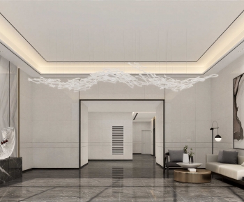 Modern Office Reception Desk-ID:501871117