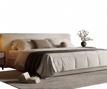 Modern Double Bed-ID:693309333