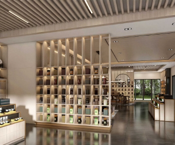 New Chinese Style Tea Shop-ID:746850012