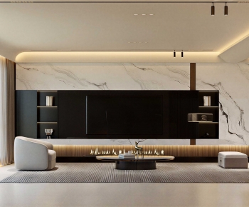 Modern A Living Room-ID:501039035