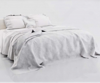 Modern Double Bed-ID:522825961