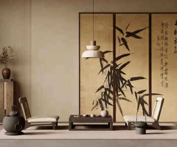 New Chinese Style Tea Tables And Chairs-ID:544938091