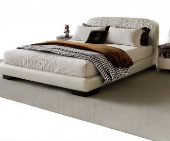 Modern Double Bed-ID:428278928