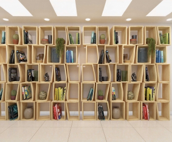 Modern Bookshelf-ID:345700037