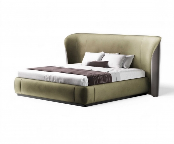 Modern Double Bed-ID:120089154