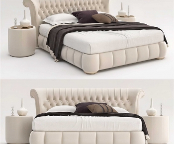 Modern Double Bed-ID:156847002