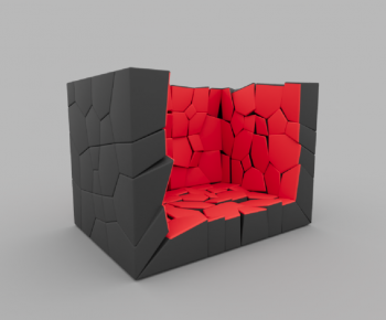 Modern Single Sofa-ID:245085959