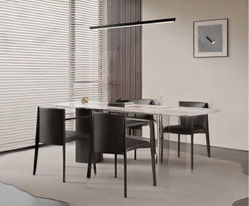 Modern Dining Table And Chairs-ID:299689054